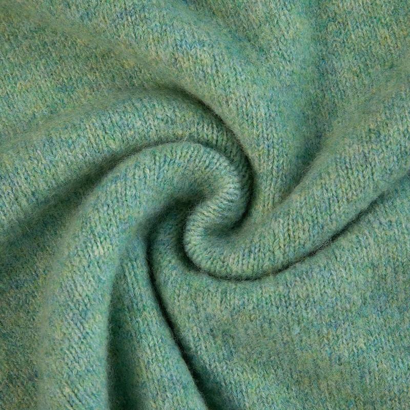 Women's Elegant Round Neck Loose Knit Top