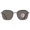 Ray Ban Polarized Dark Grey Square Unisex Sunglasses Rb3720 002 K8 55