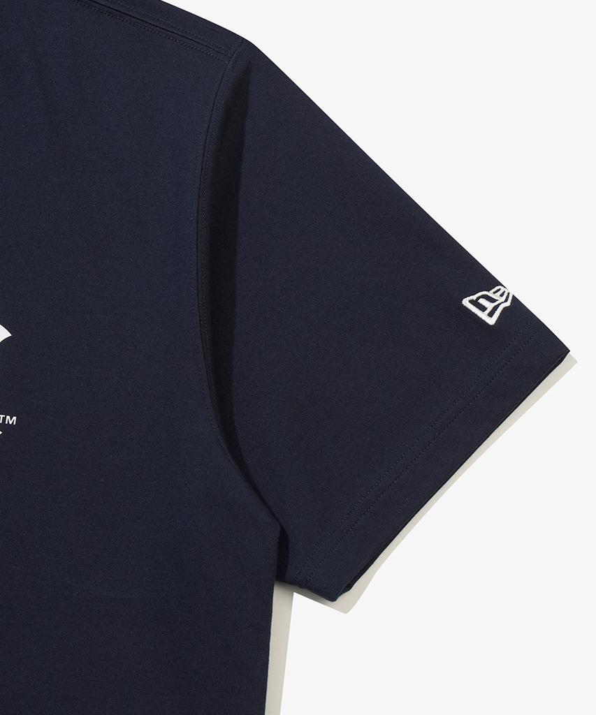 New Era Mlb New York Yankees Player Signature T-Shirt Team Navy