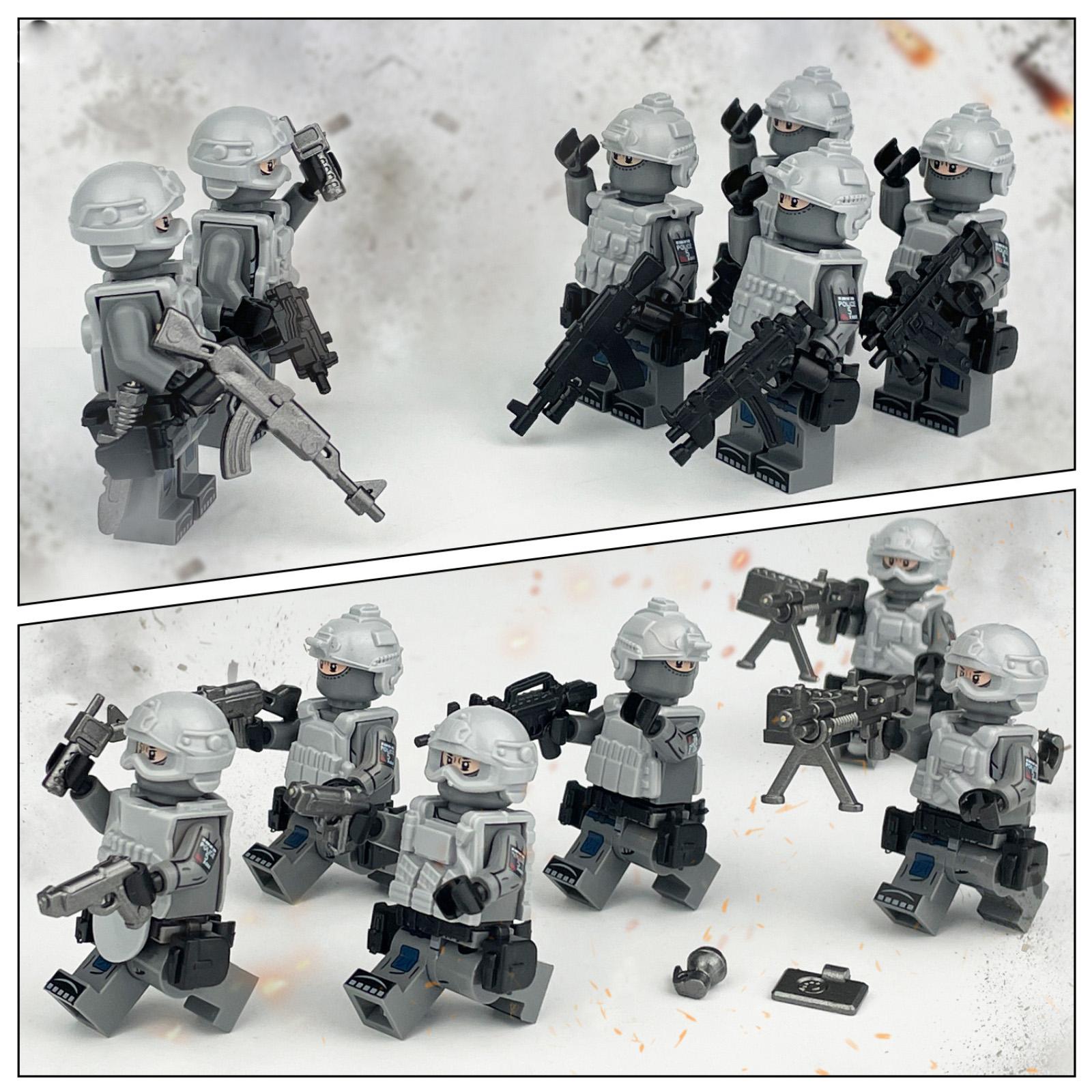 

Минифигурки из строительных блоков для детей One Size серый