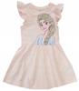 Frozen Elsa Ice Kingdom Summer Dress Cotton Ruffles Pink 128 D081k