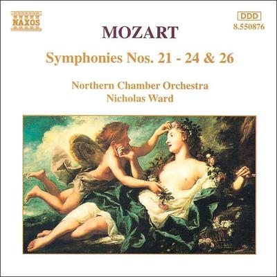 CD WOLFGANG AMADEUS MOZART NICHOLAS W Symfonie 2124 26 8550876 Naxos 1995 Duitsland ObiKlassiek Gebruikt