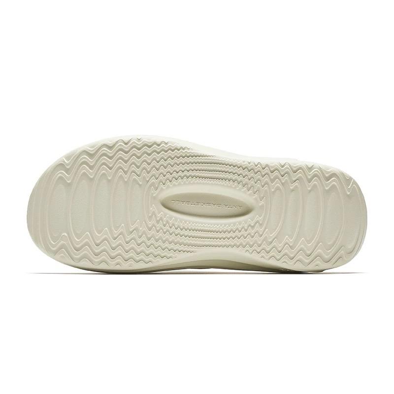 Anta Basketball Collection EVA Beach Sandals Men's Micro Egg White 112521801Q-2