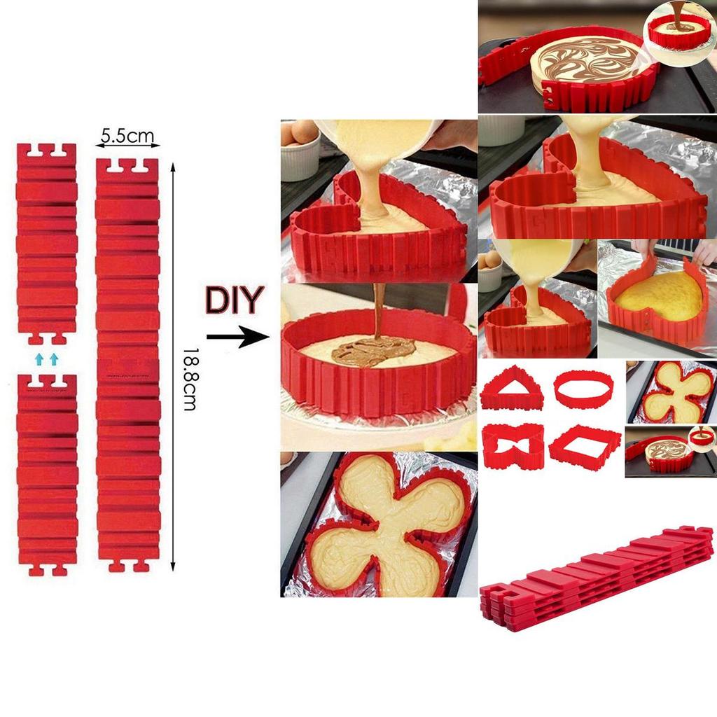 Silicone Cake Mold Nonstick Baking Tools For Magic Bake Snake Shape Diy Kitchen