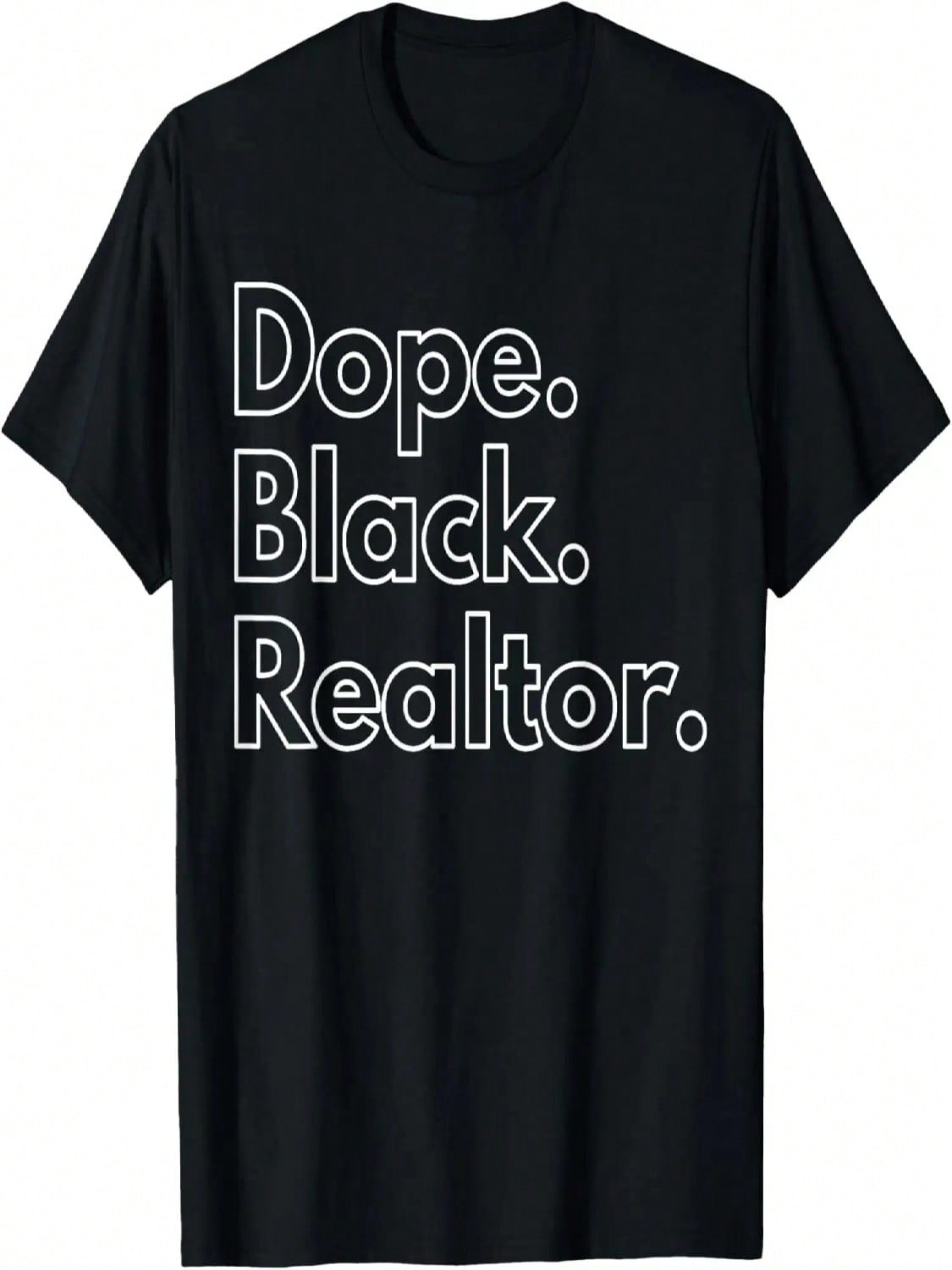 Dope Black Realtor T-Shirt S разноцветный