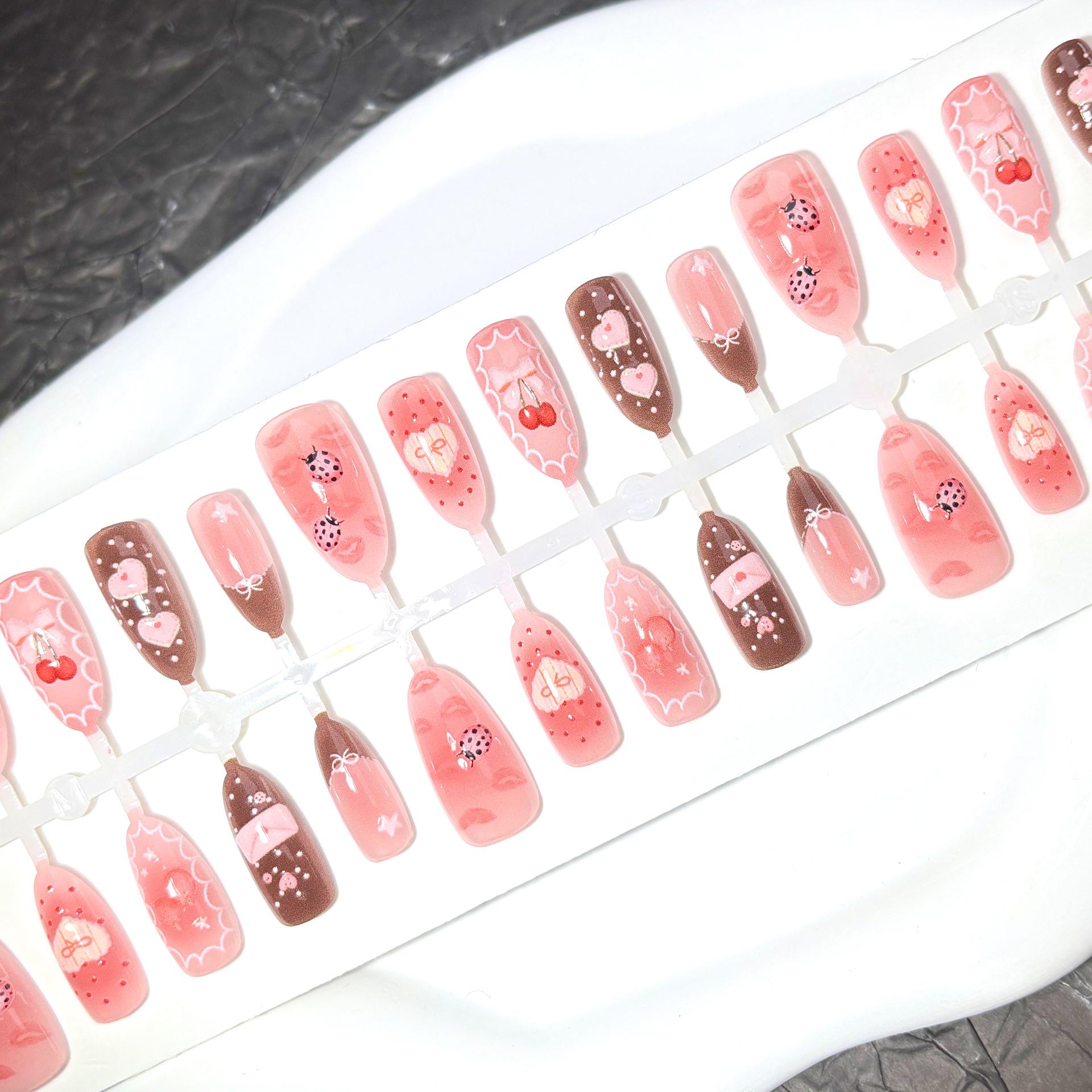 

Милые 3D румяна в корейском стиле с бантиком и горошком, летняя коллекция - 30 штук