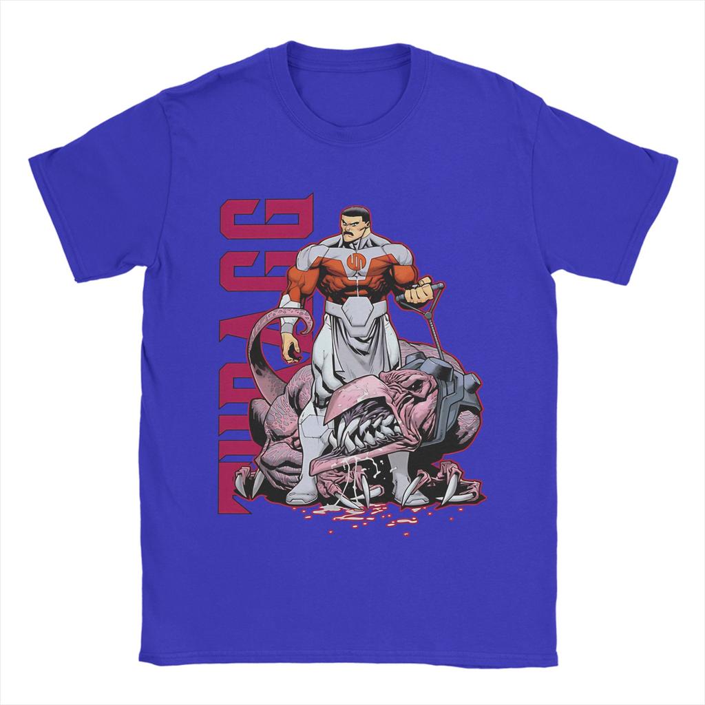 Unisex Invincible Comic TShirts Cotton Top Tees Summer Classic ShortSleeved T Shirt O Neck Hip Hop Print Tshirt