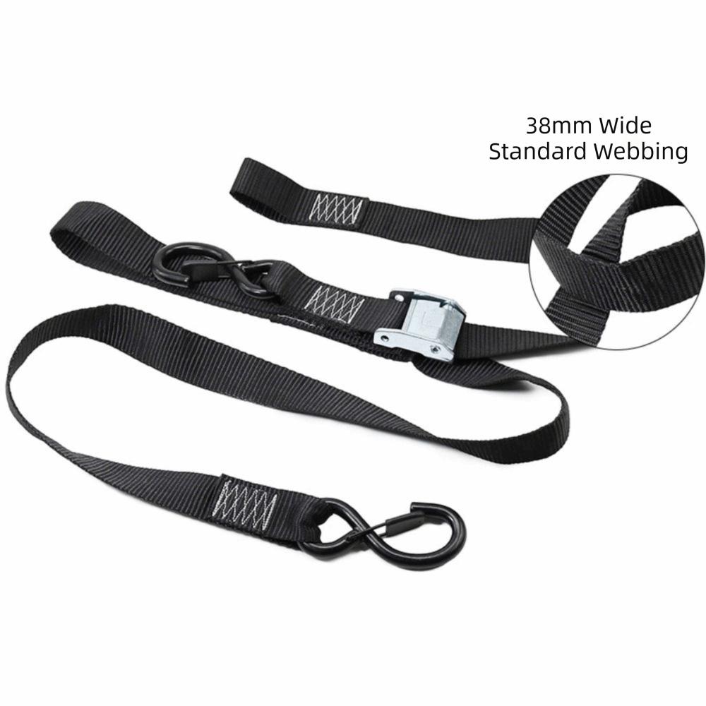 Lock S Hook Ratchet Strap Heavy Duty Cam Buckle Strap Universal Heavy Duty Strap Enduro