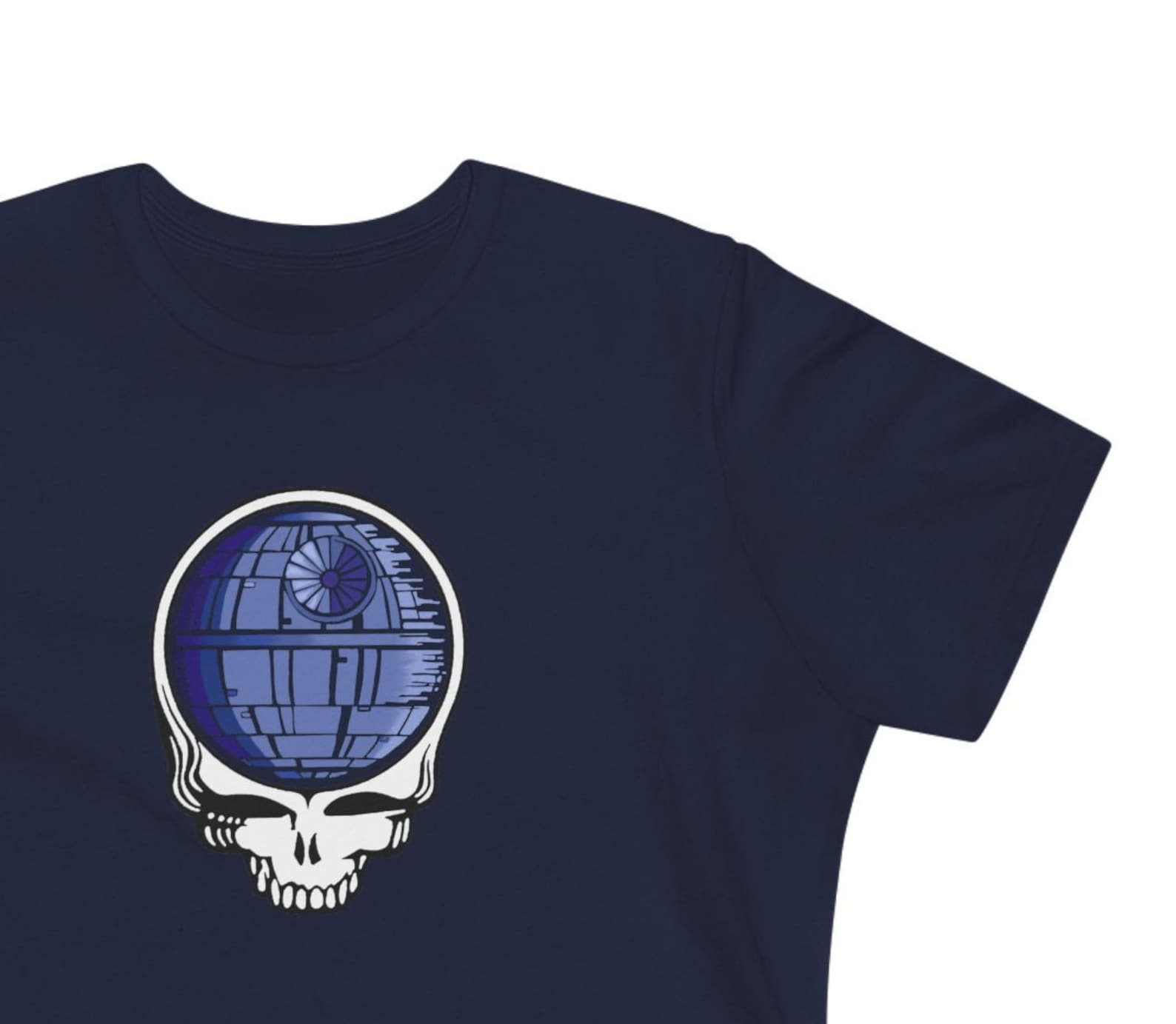 Women s - Grateful Dead - Death Star Crashes - Star Wars Lot Tee L