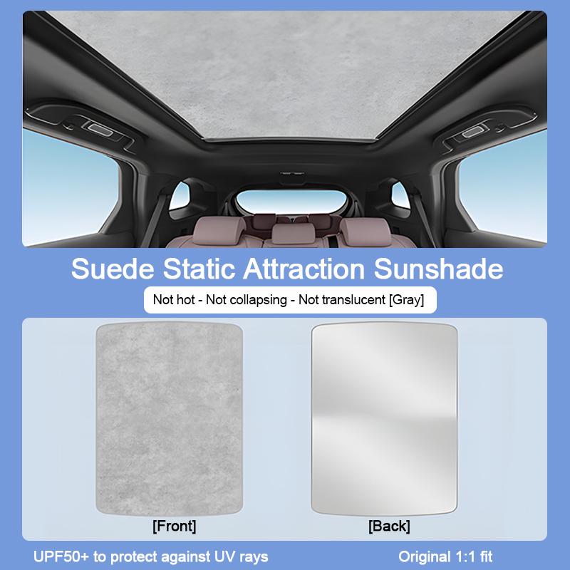 Car Roof Sunshade Fit For Mazda 6e EZ-6 J90A 2025 2025 2026 Electrostatic Adsorption Sunroof Sunshade Skylight Auto Accessories