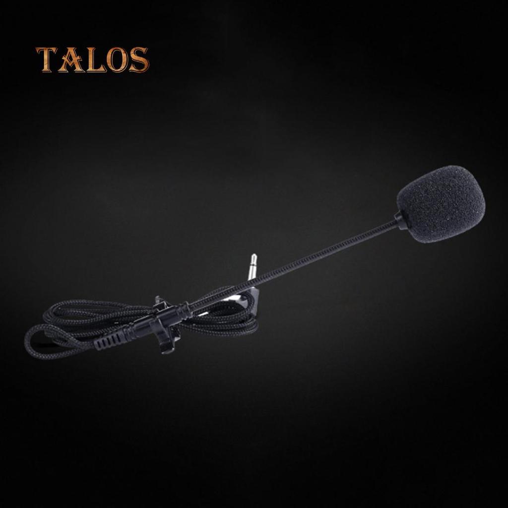 Clip On Lapel Microphone Handsfree Wired Capacitive Mini Lavalier Mic 3.5mm Jack Computer Gadgets