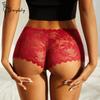 Women's Sexy See-through Lace Boxer Briefs In Multiple Colors and Sizes