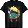 Funny Cats Playing Poker Art Cat T-Shirt