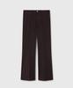 Tire Retro Bell Trousers Bordeaux