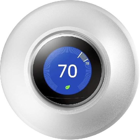 POPMAS Черная металлическая настенная пластина, совместимая с термостатом Nest Learning 3-го, 2-го, 1-го поколений, версия 2017 года, крепление-кронштейн (Новый термостат Nest 2020