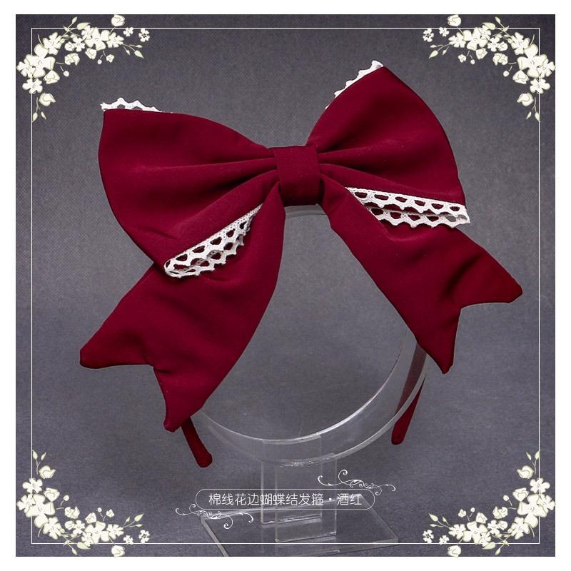 An olita headgear female hairpin lo female hair accessories multi-colored bow headband fresh and sweet