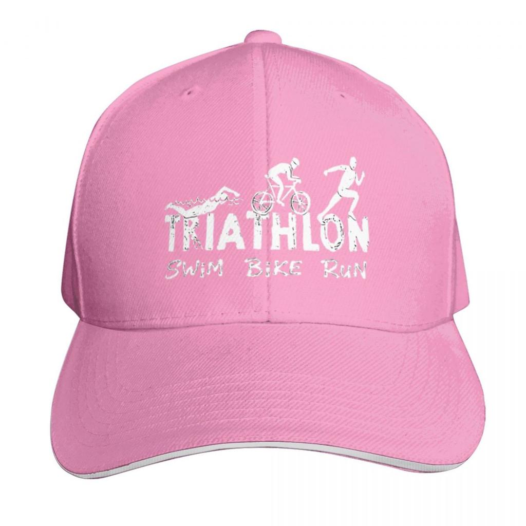 Triathlon Schwimmen Radfahren Laufen Athlet Kappe Mode Lässig Baseballkappen Verstellbarer Hut Hip Hop Sommer Unisex Baseballkappen