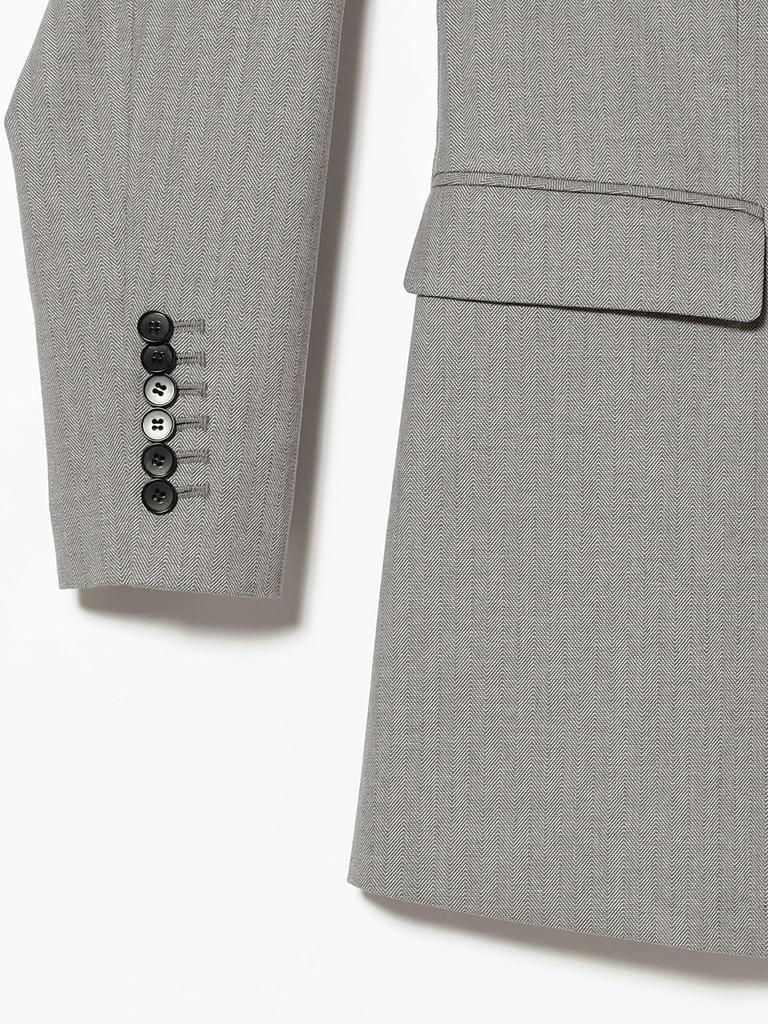 Ray Beams RBS Herringbone 2-Button Jacket, Women's, Gray 0