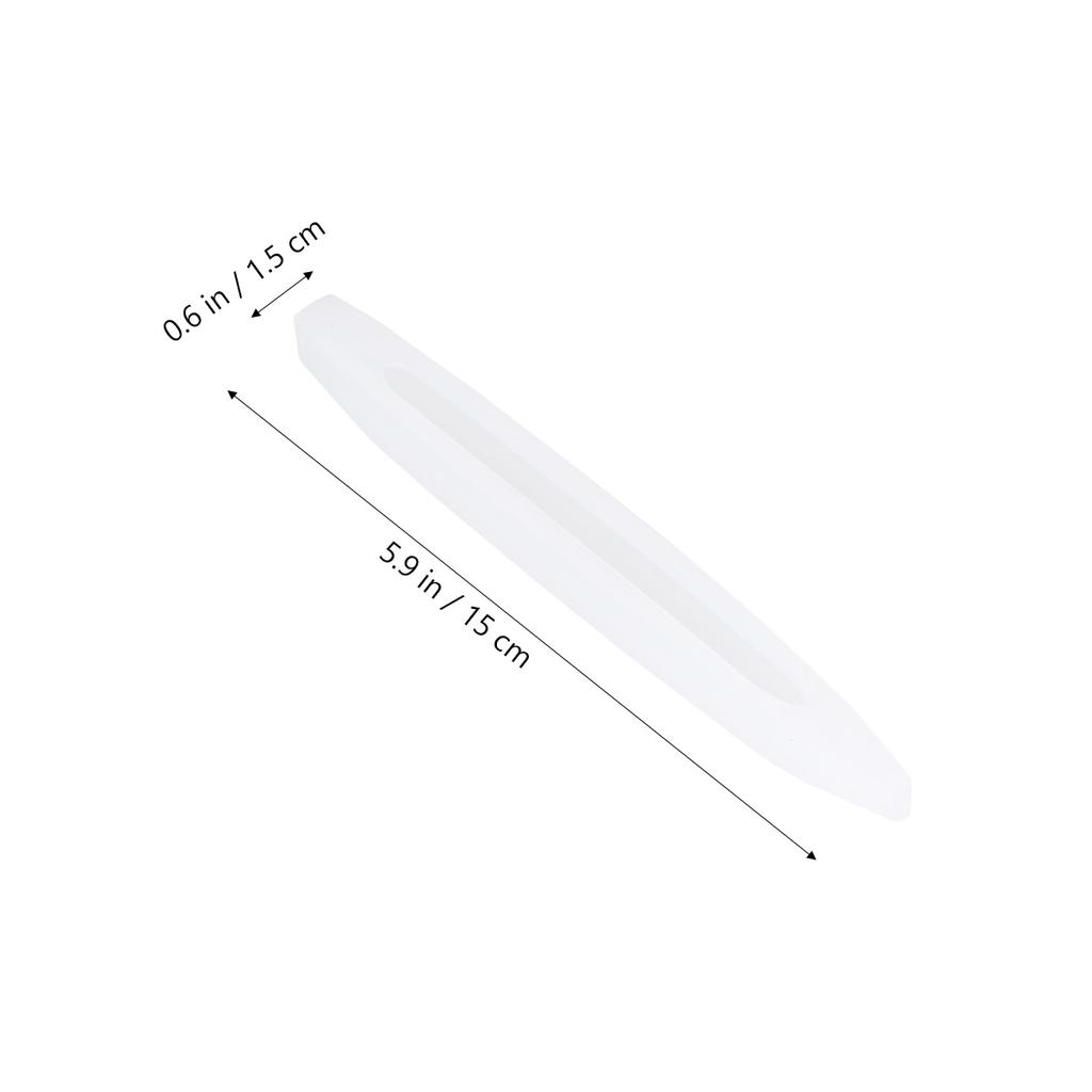 1pc Resin Ballpoint Pen Mold Silicone Durable Reusable Creative Design Smooth Flexible For Home Store Jewelry Craft