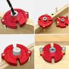 High Hardness Drill Guide Locator Fast Positioning Wood Dowel Jig Kit  Board Splicing