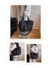 Vielseitige Damen-Schultertasche aus Nylon - Tragetasche mit großem Fassungsvermögen für Freizeit oder Kurztrips