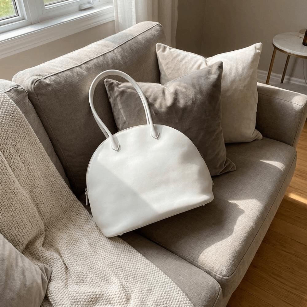 Versatile Style Shell Shoulder Bag Soft Handheld Shoulder Bag New PU Leather Tote Bag  Shopping Bag