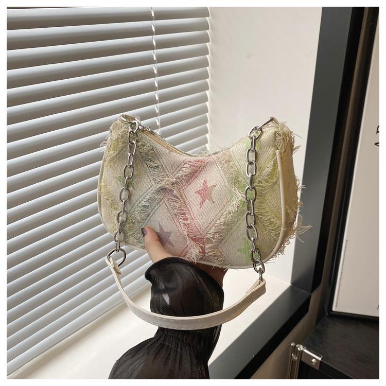 Women's 2024 Summer Ethnic Style Versatile Shoulder Handbag