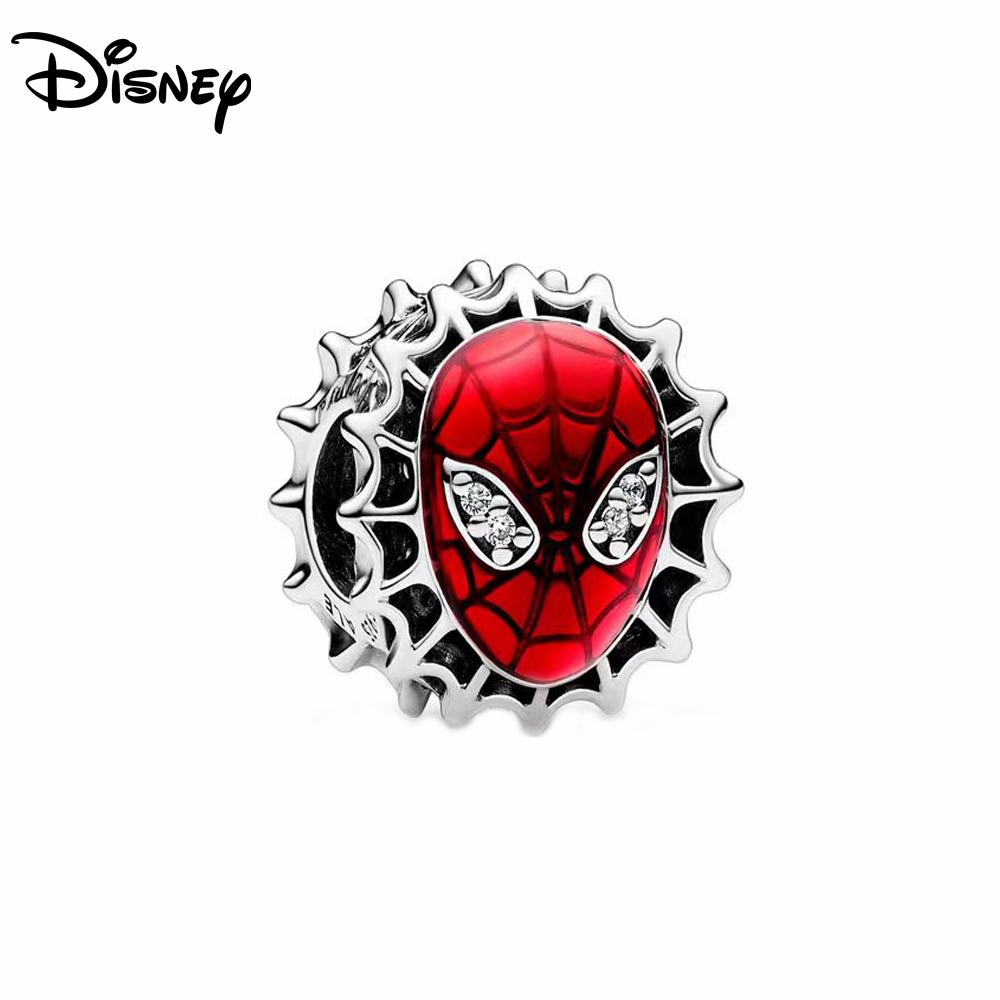 Disney 925 Silver Red Spider Ratatouille Charms Bead Earrings Bracelet Fit Original Bracelets DIY Birthday Jewelry Gift