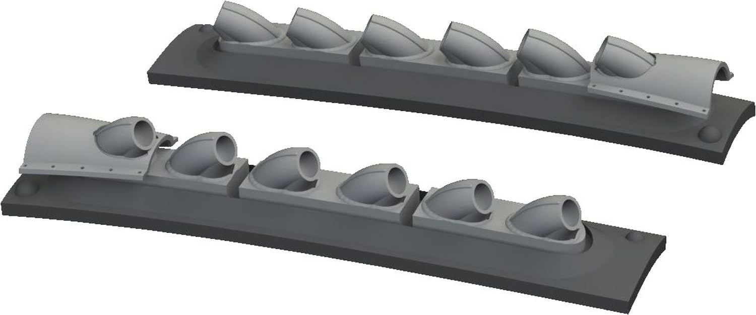 

Эдуард Выхлопная труба для холодной погоды Круглый тип Детали для пластиковой модели EDU6481099 1/48 P-40 (для Эдуарда) (Самолет)