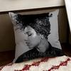 singer AAlicia Keys Cushion Cover Reversible Soft Durable Pillow Cover Home  Car MultiScene Use for Daily Comfort