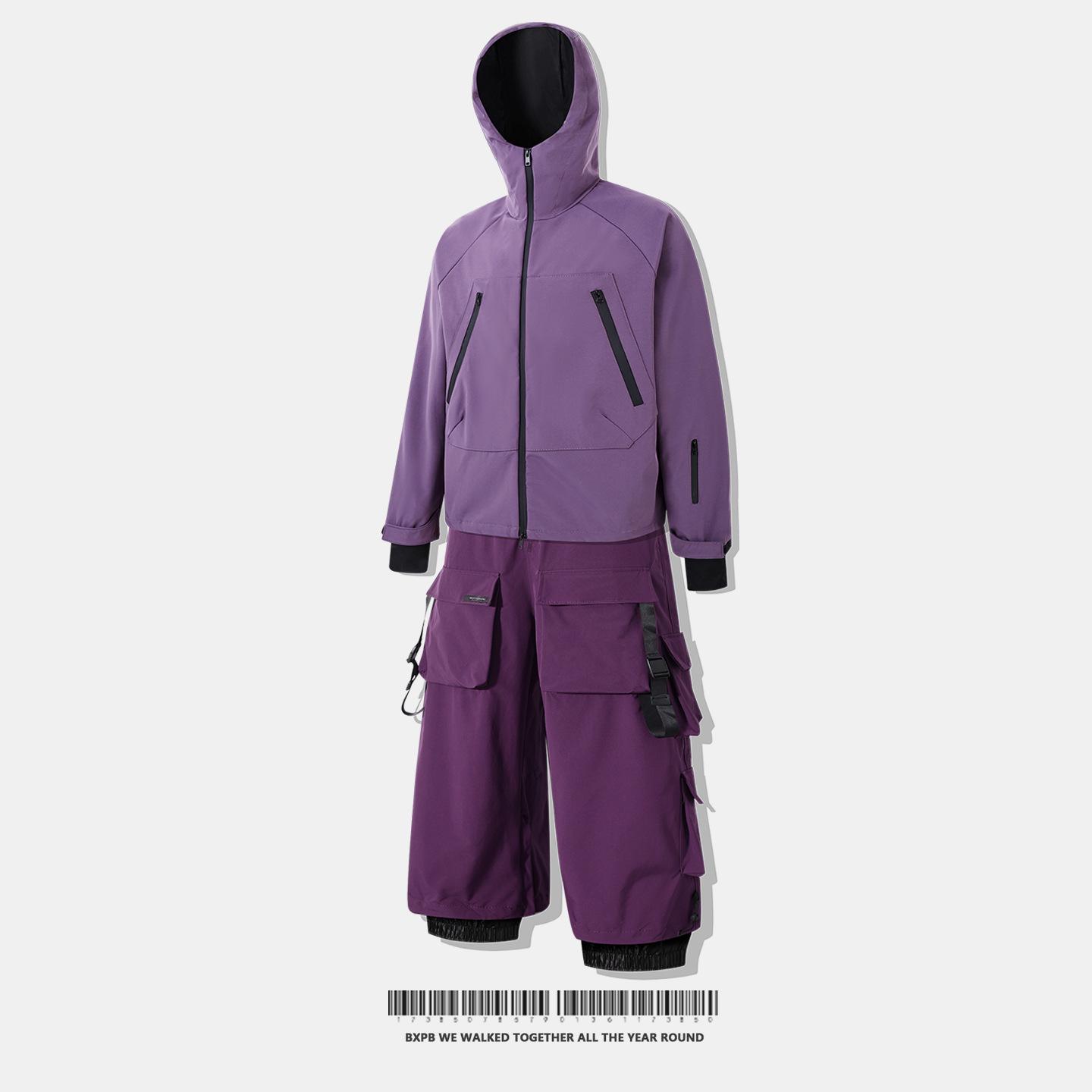 Unisex Winter Ski Suit Set: Waterproof