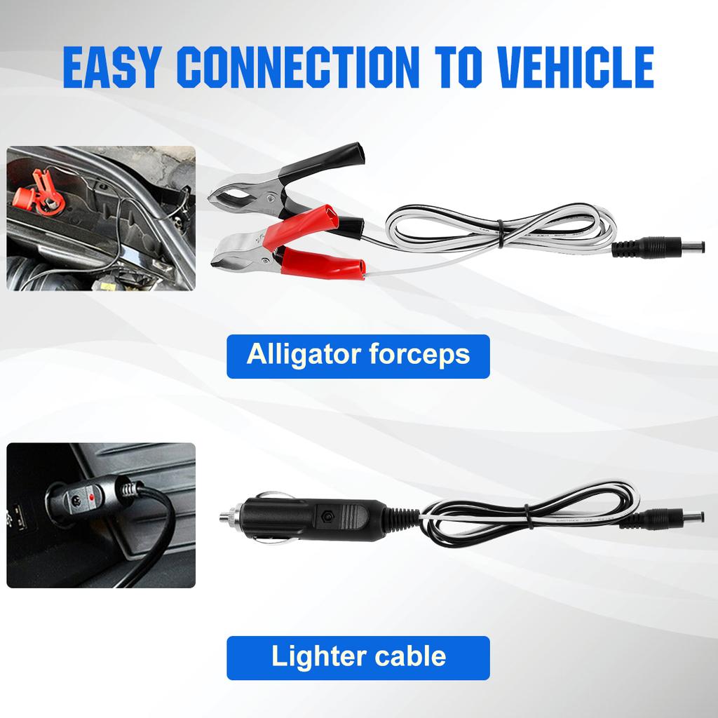 Portable Solar Panel 10W 20V Waterproof Solar Trickle Battery Charger Car Battery Maintainer for Car Boat Marine Automotive RV