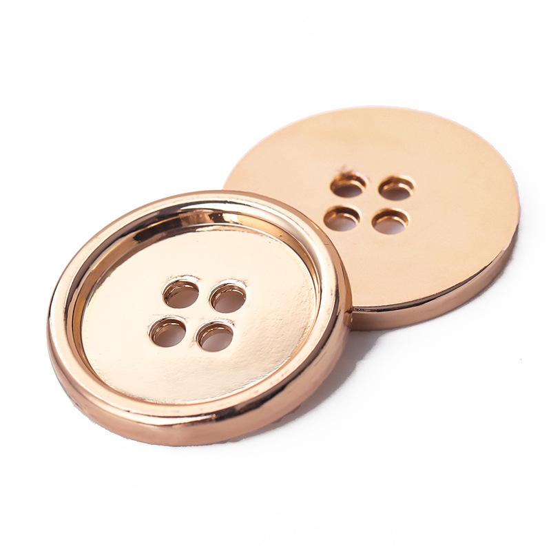 10 stuks Metalen Knopen met 4 Gaten Voor Kleding Pak Overhemden Jassen DIY Naaiben Accessoires 11,5 mm 15 mm 20 mm 25 mm Knopen Decoratief