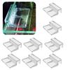 Pack of 8 Fishtanks Acrylic Clip Strong and Corrosion Resistant Lid Holder Stand for Various Aquariums 6/8mm Thickness