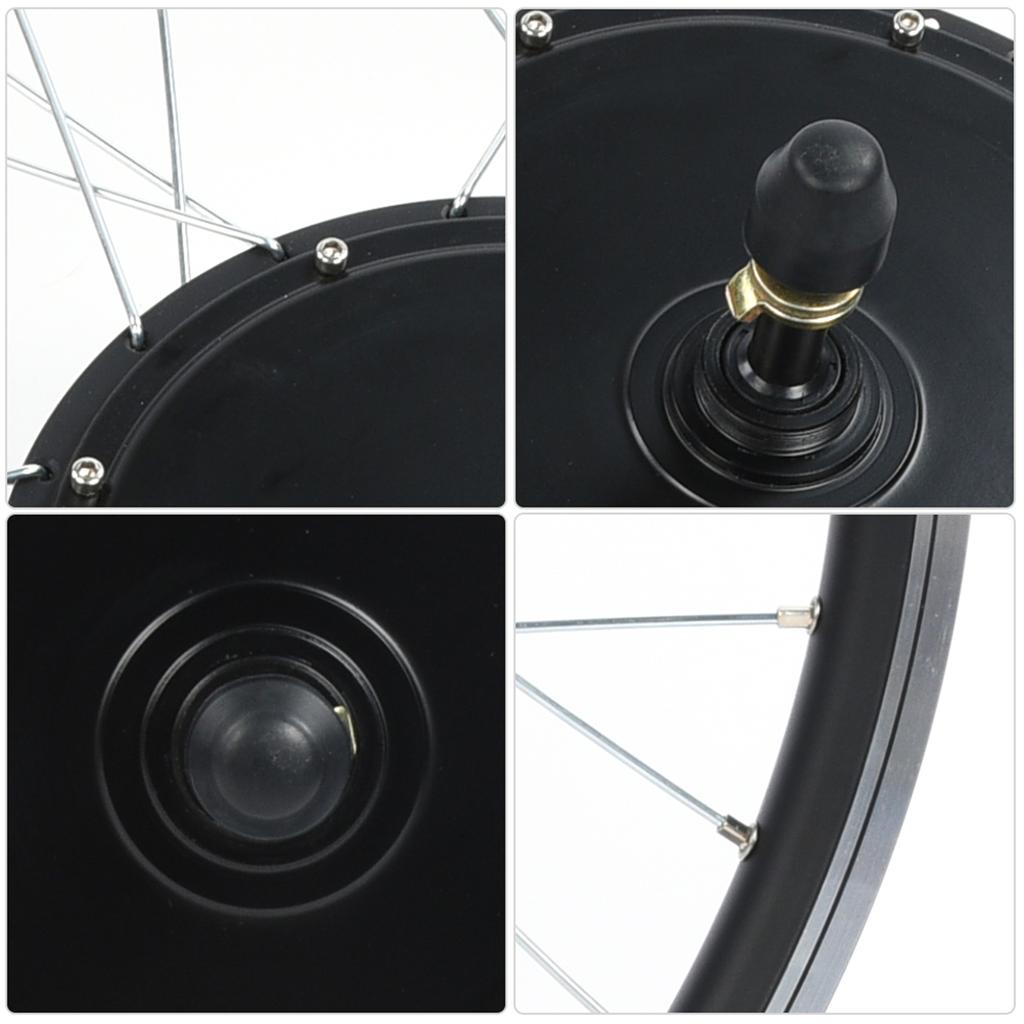 Mountain Electric Bike Conversion Kit with 48V 1500W Motor 700C Wheel KTLCD5 Meter