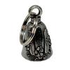 Guardian Bell USA AMGB-100 Hawaiian Style Hawaiian Biker Amulet Key Chain Traffic Safety Bell Amulet