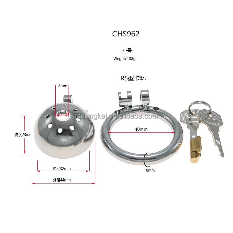 DK Hot Selling Male Chastity Lock, Stainless Steel Abstinence Device Chastity Lock SM Sex Toys for Male and Female love Sex Toys