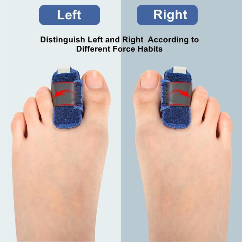 1 kus Toe Splint rovnačka pro Hammer Toe rovnačka Toe Toe Stabilizer Support Foot Forward