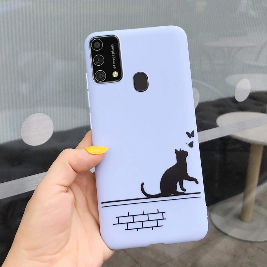 For Samsung Galaxy M31 M21s Case 2020 Couple Love Heart Phone Cover For Samsung M31 Prime SM-M315F M 31 M 21s Soft Case 6.4 Inch