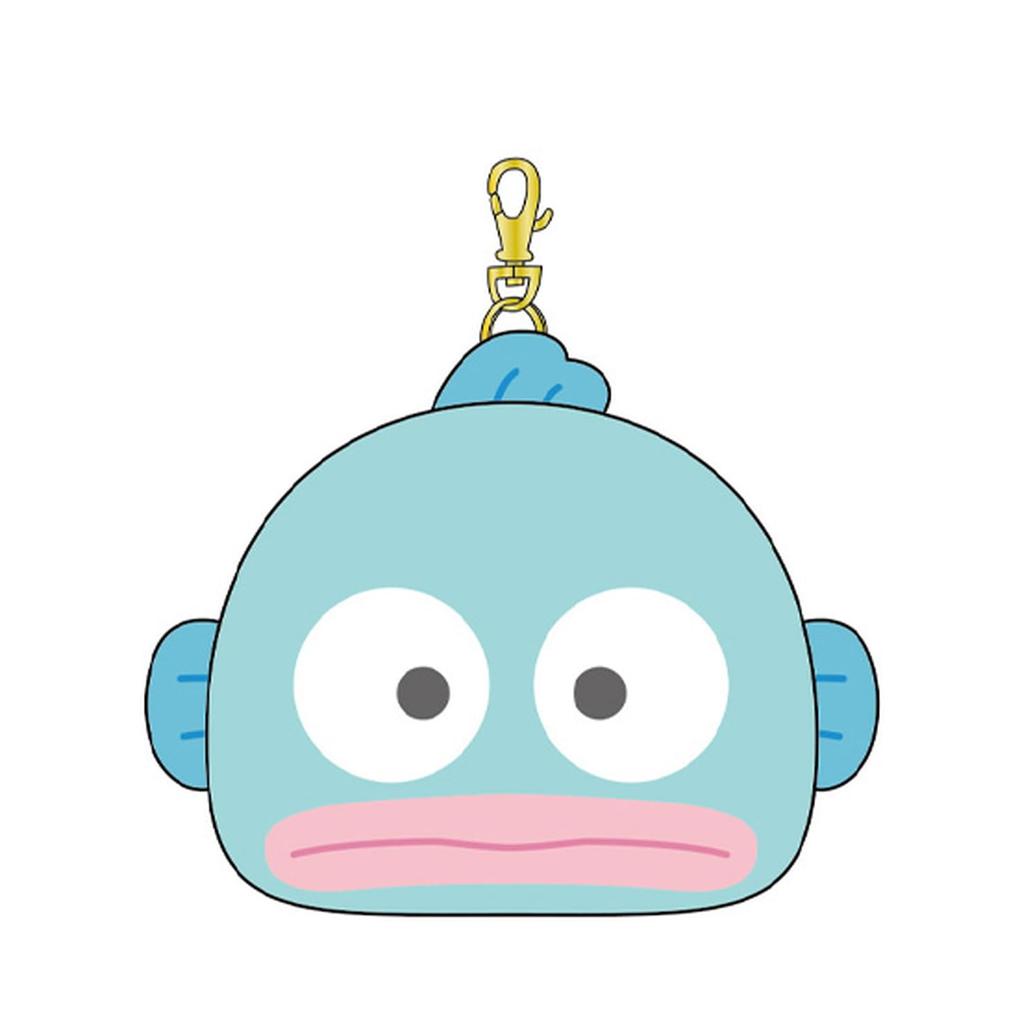 K Company Sanrio Characters Face Pass Case Hangyodon SAC-PC-HG