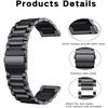 22mm Band For Samsung Galaxy Watch 4 6 40mm 44mm 6 Classic 43mm 47mm 5 45mm Stainless Steel Bracelet for HUAWEI Watch GT 2 Strap