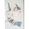 Soft Cotton Muslin Baby Blanket 3-Layer Breathable Swaddle Stroller Crib Car Seat Comfort Soothing Wrap