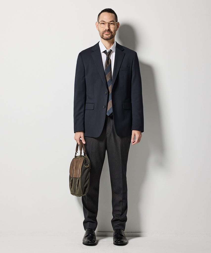 STCO [Four Seasons] 10-Year Wool Blend Four-Way Stretch Suit Jacket_Navy (Slim Fit)_Ssjwz12Ssn