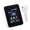 Indoor Air Quality Monitor 5 In 1 AI Intelligent Alarming Handheld Sensitive Air Quality Meter for Home 5V