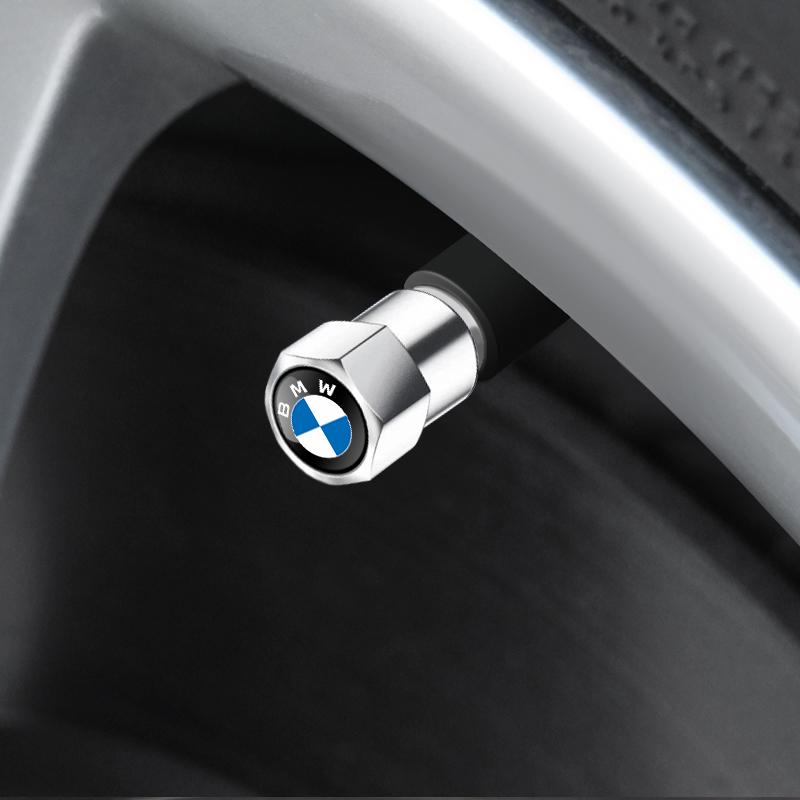 For BMW GF44Pcs Car Wheel Tire Valve Stem Cap Auto Air Stem Cover Auto Accessories for BMW M E90 E91 E92 E93 M3 E60 E61 F10 F07 M5 E63 E64