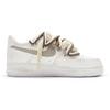 Nike Air Force 1 Low 'T10' Low top Skateboard Shoes Women's Khaki White DD8959-100(TeamR-T10S-BOX)