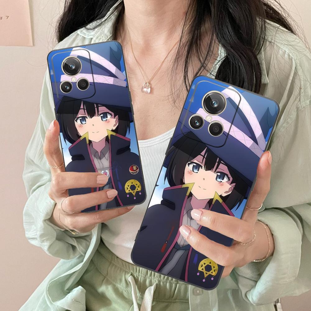 Wandering Witch Saya Phone Case for Realme 15 14 13 12 11 10 9 Pro Plus T i Lite 5G Soft TPU Shockproof Cover