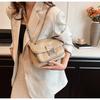 Women's PU Leather Shoulder Bag Crossbody Bag and Travel Bag Luxury Brand Chain Bag