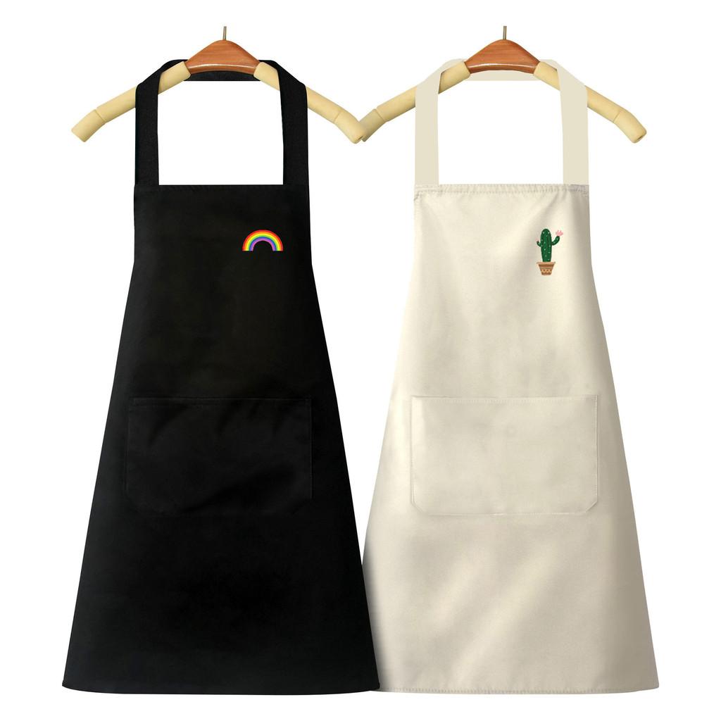 Waterproof Girls Boys Oil Resistant Cartoon Aprons Home Kitchen Style Restaurant