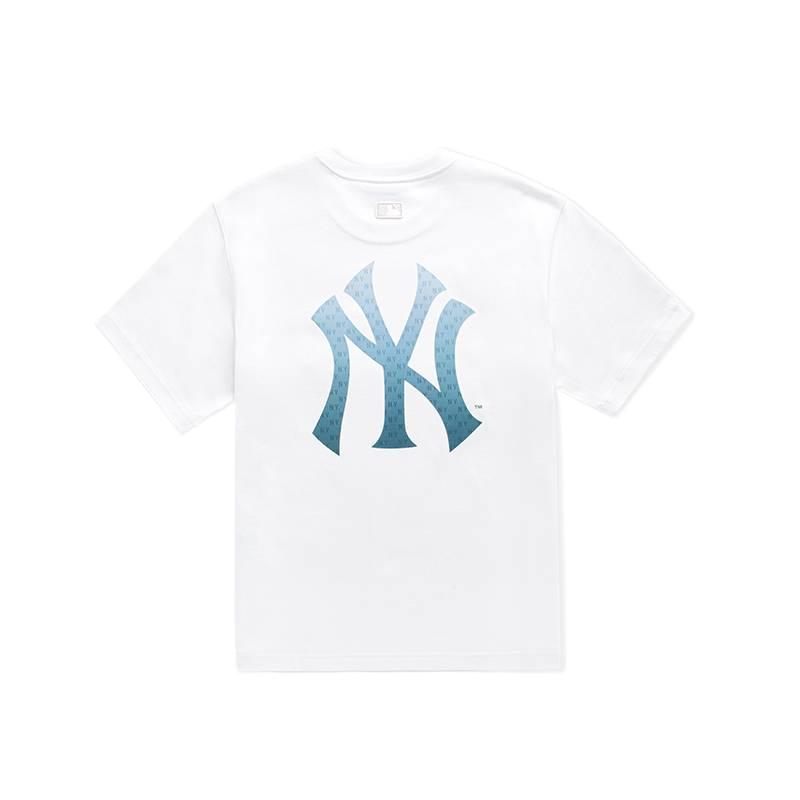 MLB T Shirts Unisex New York Yankees/Ivory Crew Neck Moderate Straight Fit 3ATSM0863-50IVS L
